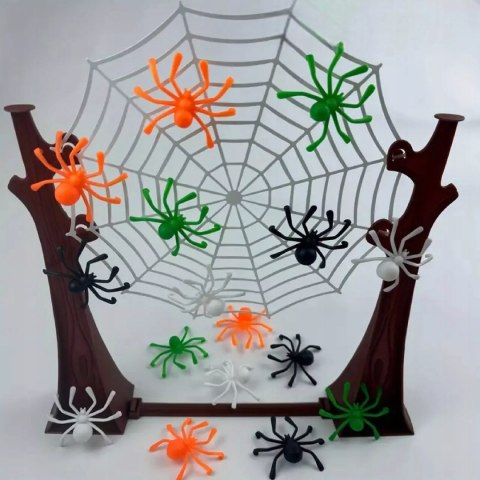 Skaczące Pająki Gra Zręcznościowa dla Dzieci Rodziny 16 Pająków 2-4 graczy