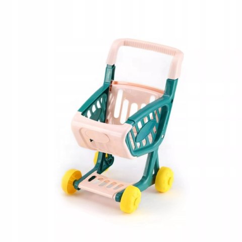 Wózek Sklepowy dla Dzieci Warzywa i Owoce Zestaw Zakupowy Sklep Koszyk