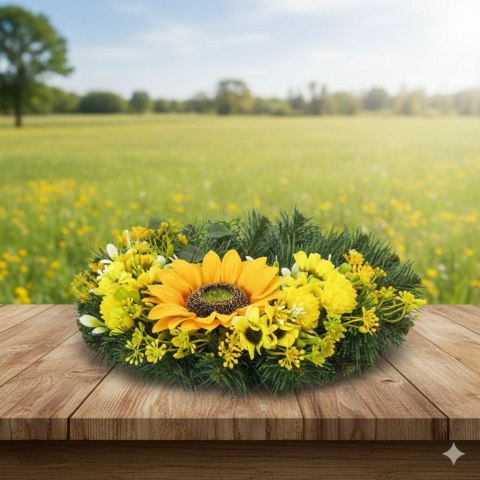 Wianek stroik na drzwi stół ścianę dekoracja do domu