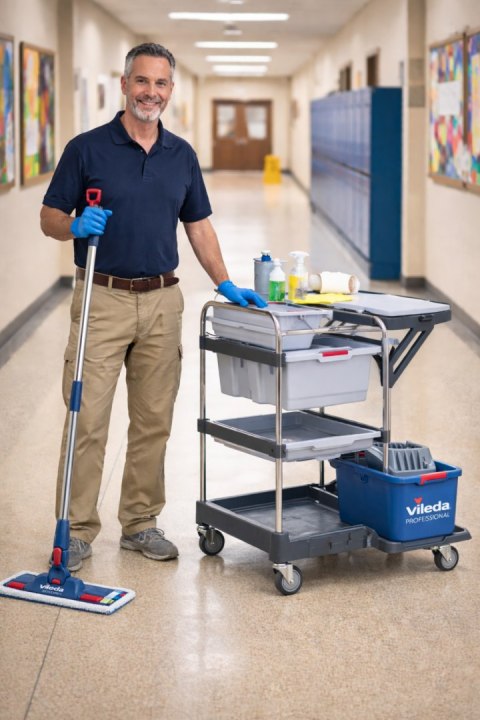 Wózek Serwisowy Origo 300 HX - Vileda Professional