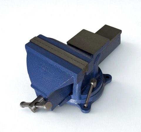 Imadło Obrotowe 150 mm z Kowadłem - Żeliwne, Warsztatowe, 9 kg