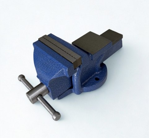 Imadło Precyzyjne 100 mm z Kowadłem - Żeliwne, Kompaktowe do Warsztatu