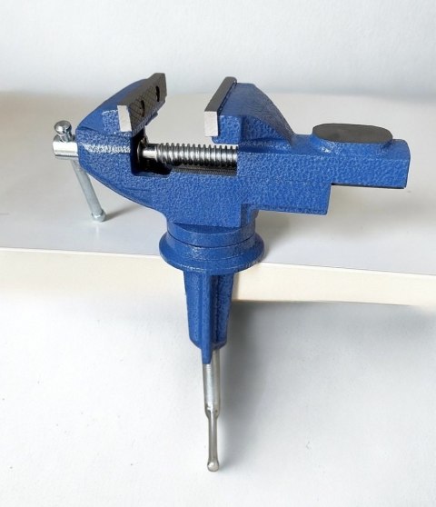 Imadło Stołowe 70 mm z Kowadłem - Żeliwne, Zaciskowe, Do Precyzyjnych Prac