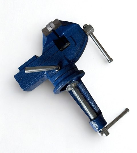 Imadło Stołowe 80 mm z Kowadłem - Żeliwne, Zaciskowe, Precyzyjne