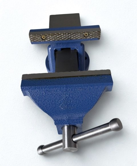 Imadło Warsztatowe 125 mm z Kowadłem - Kompaktowe Żeliwne do Precyzyjnych Prac