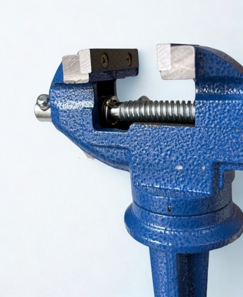 Imadło Mini Stołowe 60 mm z Kowadłem - Żeliwne, Zaciskowe, Do Zadań Precyzyjnych