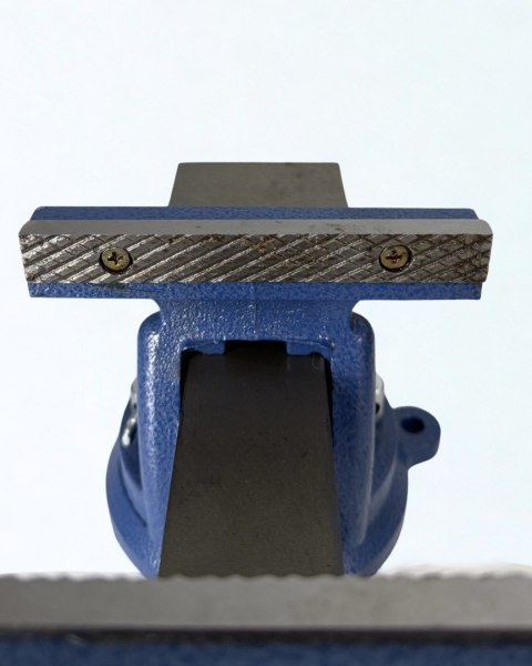 Imadło Obrotowe 125 mm z Kowadłem - Żeliwne, Warsztatowe, 9 kg