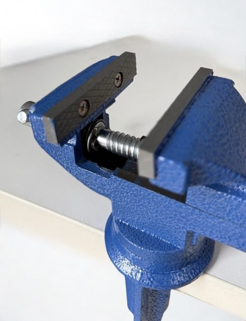 Imadło Stołowe 70 mm z Kowadłem - Żeliwne, Zaciskowe, Do Precyzyjnych Prac