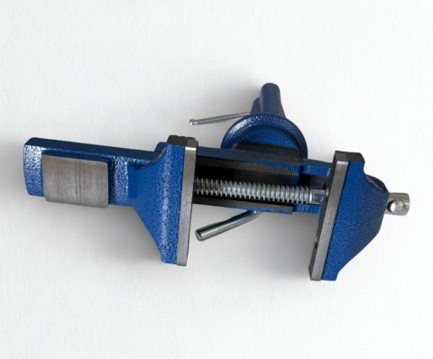 Imadło Stołowe 80 mm z Kowadłem - Żeliwne, Zaciskowe, Precyzyjne