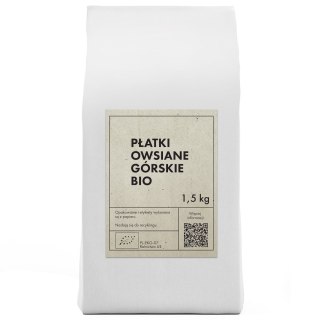PŁATKI OWSIANE GÓRSKIE BIO 1,5 kg - THE PLANET