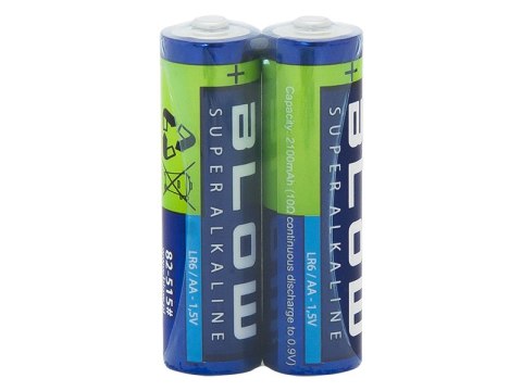 82-515# Bateria blow super alkaline aa 2 pack