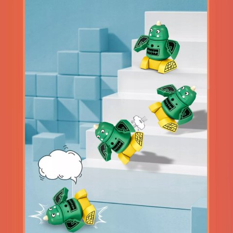 Magnetyczny Potwór Robot Figurka dla dzieci 18m+ Zabawka Edukacyjna