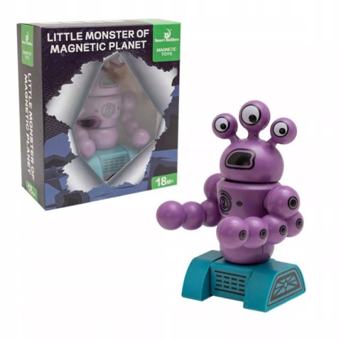 Magnetyczny Potwór Robot Figurka dla dzieci 18m+ Zabawka Edukacyjna