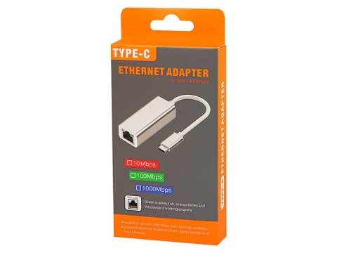 86-063# Karta sieciowa usb-c rj45 kabel k-05"