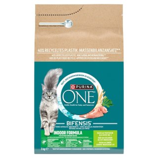 PURINA ONE Indoor z indykiem 3kg