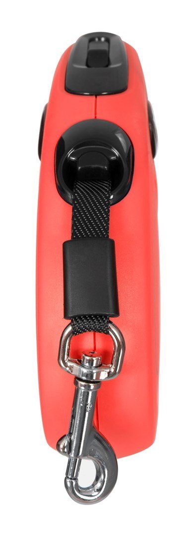 Smycz NEW CLASSIC XS taśma -3m -do 12kg czerwony