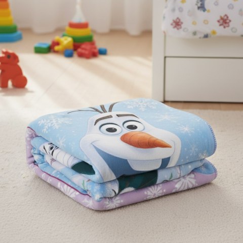 Koc polarowy 100x140 Kraina Lodu Anna i Elsa 5588