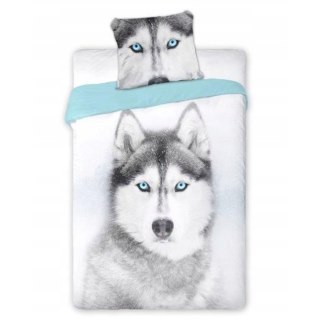 Pościel bawełna 160x200+1p70x80 Husky