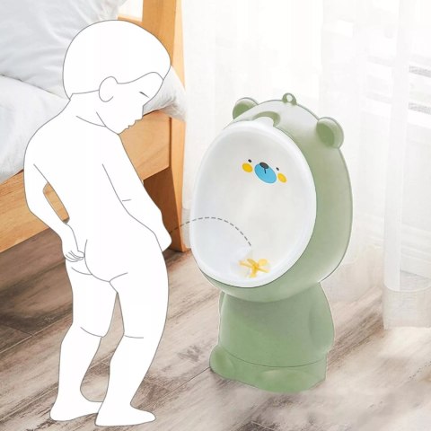 Pisuar MIŚ stojący z możliwością mocowania na ścianie nocnik do nauki