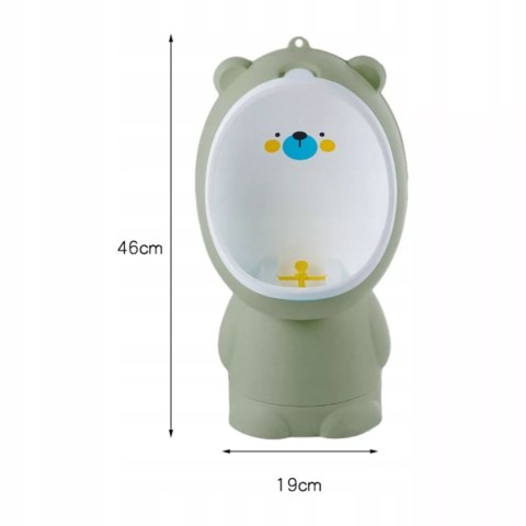 Pisuar MIŚ stojący z możliwością mocowania na ścianie nocnik do nauki