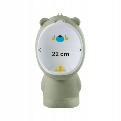 Pisuar MIŚ stojący z możliwością mocowania na ścianie nocnik do nauki