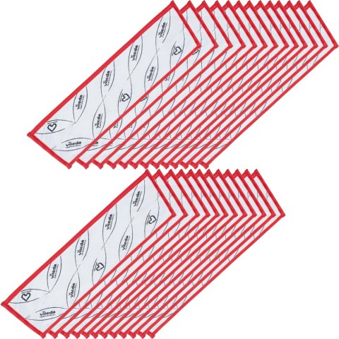 Wkład Mop Kieszeniowy r-MicroOne Premium CombiSpeed Pro Czerwony - 25 szt.