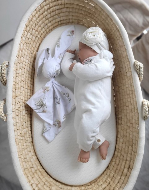 Miękka przytulanka kocyk króliczek z bawełny - Gąski