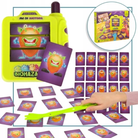 Gra zręcznościowa złap potwora dla dzieci rodzinna zabawa znajdź potwora