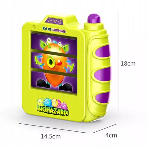 Gra zręcznościowa złap potwora dla dzieci rodzinna zabawa znajdź potwora