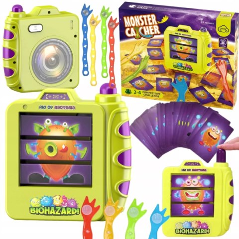 Gra zręcznościowa złap potwora dla dzieci rodzinna zabawa znajdź potwora