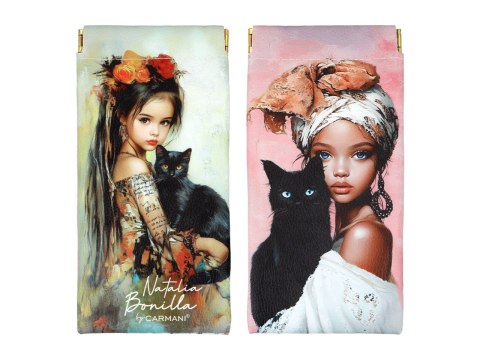 Etui na okulary Woreczek/organizer - N. Bonilla, Kocie opowieści Luny i Neli (CARMANI)