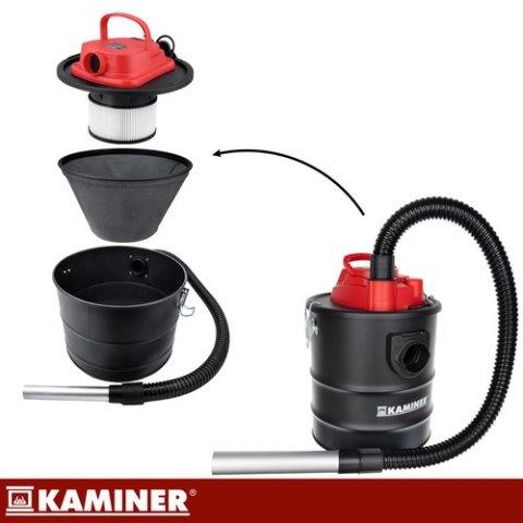 Filtr materiałowy do odkurzacza popiołu 1170