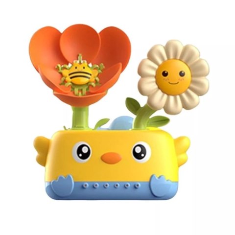 Zabawka wodna do kąpieli dla niemowląt prysznic kwiatek z przyssawkami