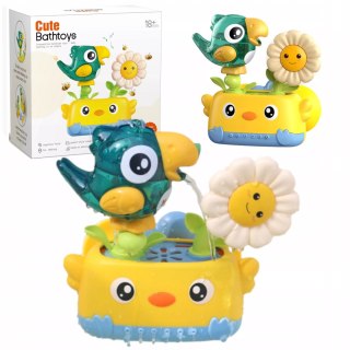 Zabawka wodna do kąpieli dla niemowląt prysznic ptaszek z przyssawkami