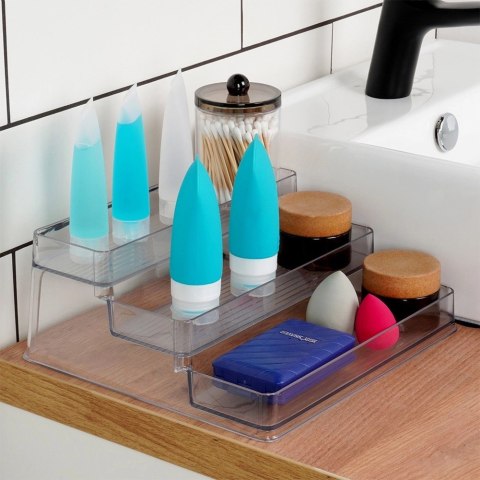 Półka Kuchenna Organizator 3 Poziomy Przezroczysta 255 x 235 cm EXCELLENT