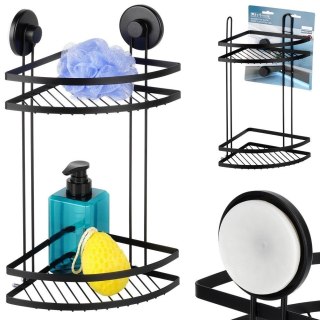 Półka pod Prysznic Prysznicowa Metalowa Narożna BATHROOM SOLUTIONS 38 cm