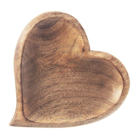 Talerz Taca Deska do Serwowania na Przekąski Drewniany ORION 20 x 21 cm