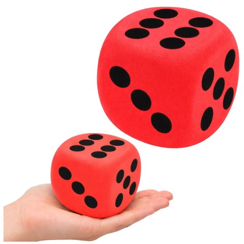 Duża Kość Piankowa Do Gry Zabawy Edukacyjna Mix 8 cm