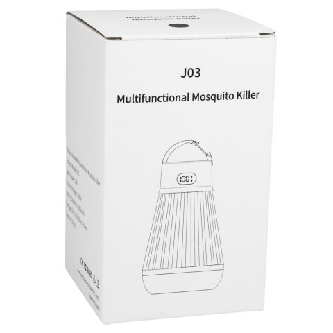 Elektryczna Lampka Owadobójcza Na Komary Światło UV Biała