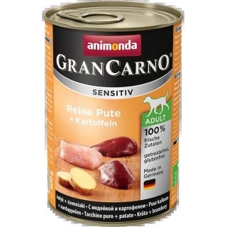 Animonda GranCarno Sensitiv Adult Dog Indyk I Ziemniaki 400g