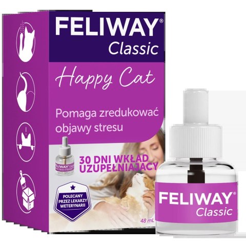Ceva Animal Health Polska Sp. Z O.o Feliway Classic Wkład Dyfuzora 48ml