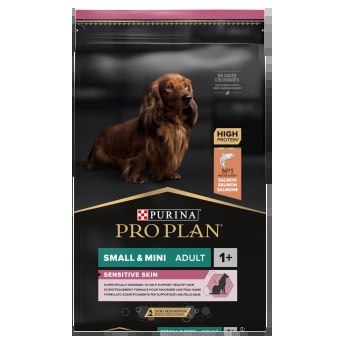 Purina Pro Plan Small & Mini Adult Sensitive Optiderma Łosoś I Ryż 7kg