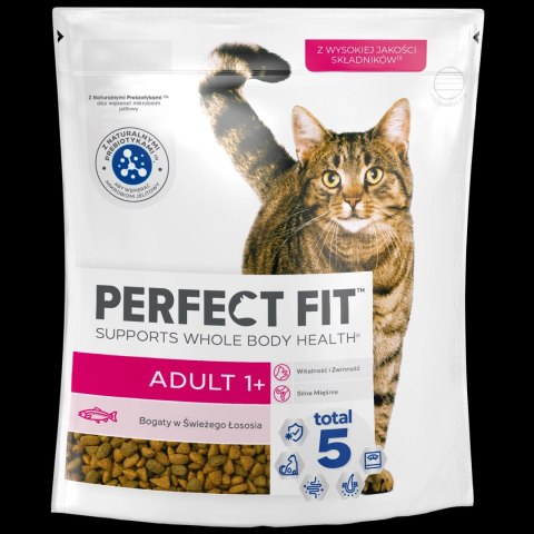 PERFECT FIT Adult 1+ Z Łososiem 750g