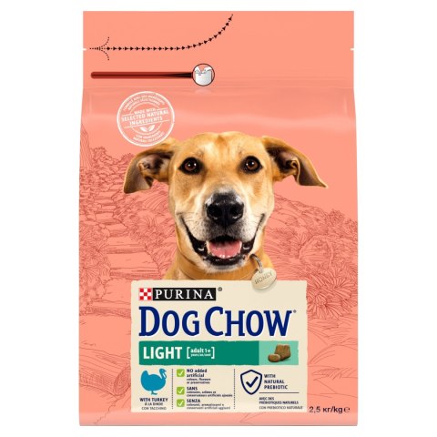 Purina Dog Chow Light Adult Z Indykiem 2,5kg