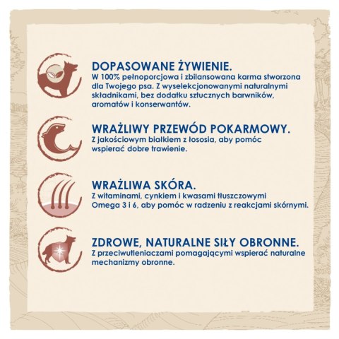 Purina Dog Chow Sensitive Adult Z Łososiem 14kg