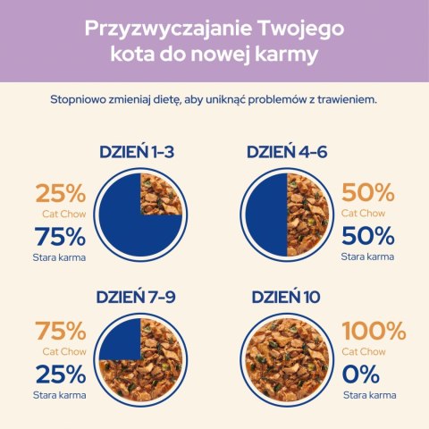 Purina Cat Chow Sensitive Karma Z Łososiem I Cukinią W Sosie 85g