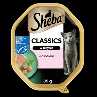 Sheba Classics Z Łososiem 85g