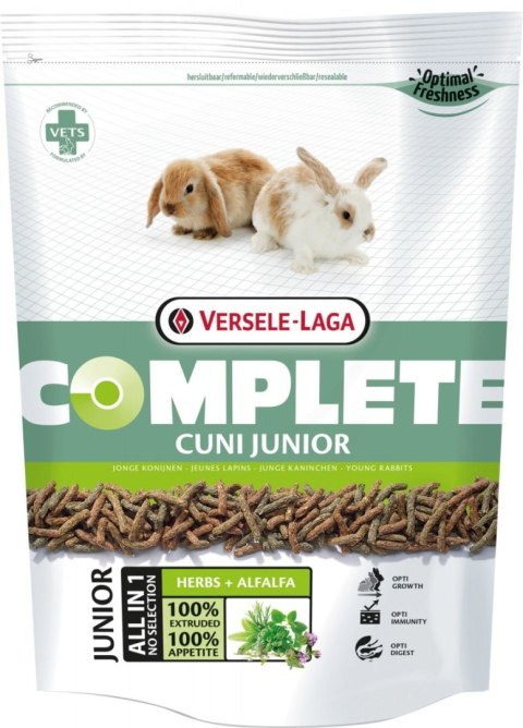 Versele-Laga Cuni Junior Complete - Pokarm Dla Młodych Królików 500g
