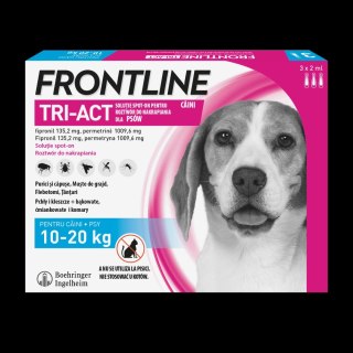 FRONTLINE Tri-Act Dla Psów 3x2ml