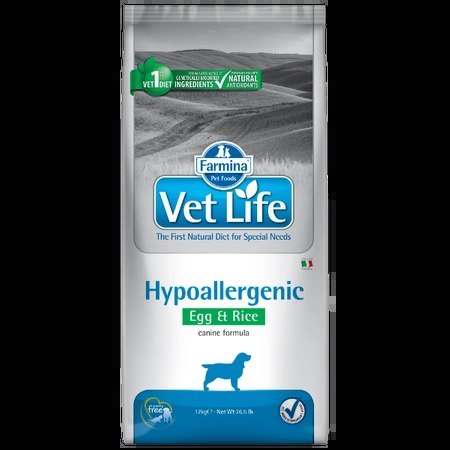 Farmina Vet Life Canine Hypoallergenic Egg&Rice 12kg